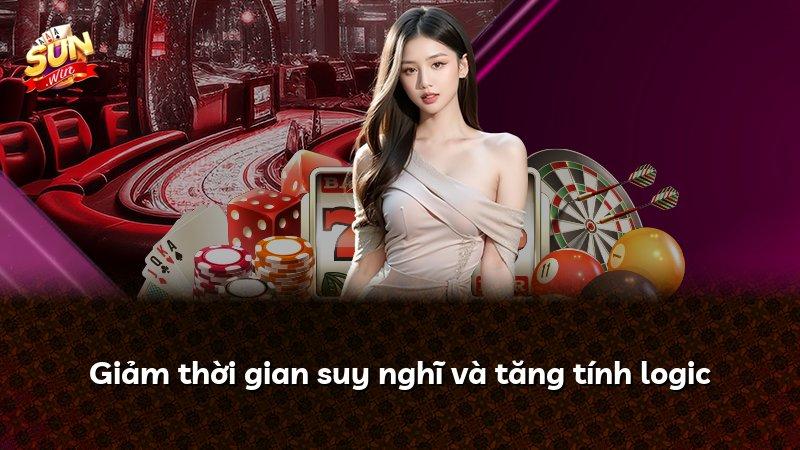 Giảm thời gian suy nghĩ và tăng tính logic